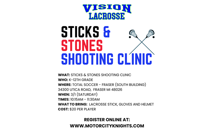 SHOOTING CLINIC - 3/1 (SAT)